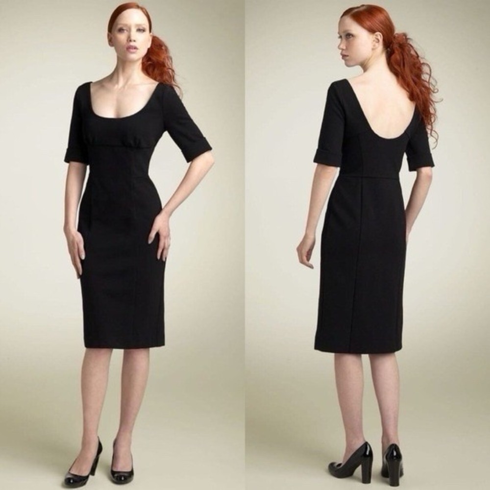 Diane Von Furstenberg Sz. 8 Dress‎ Brianne Cocktail Little Black Dress LBD